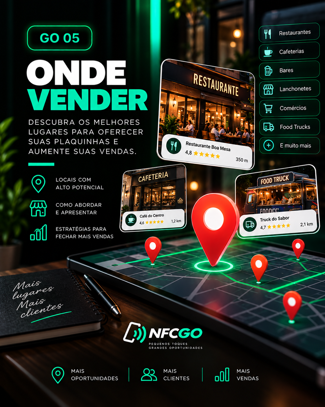Módulo GO 05 do NFC GO