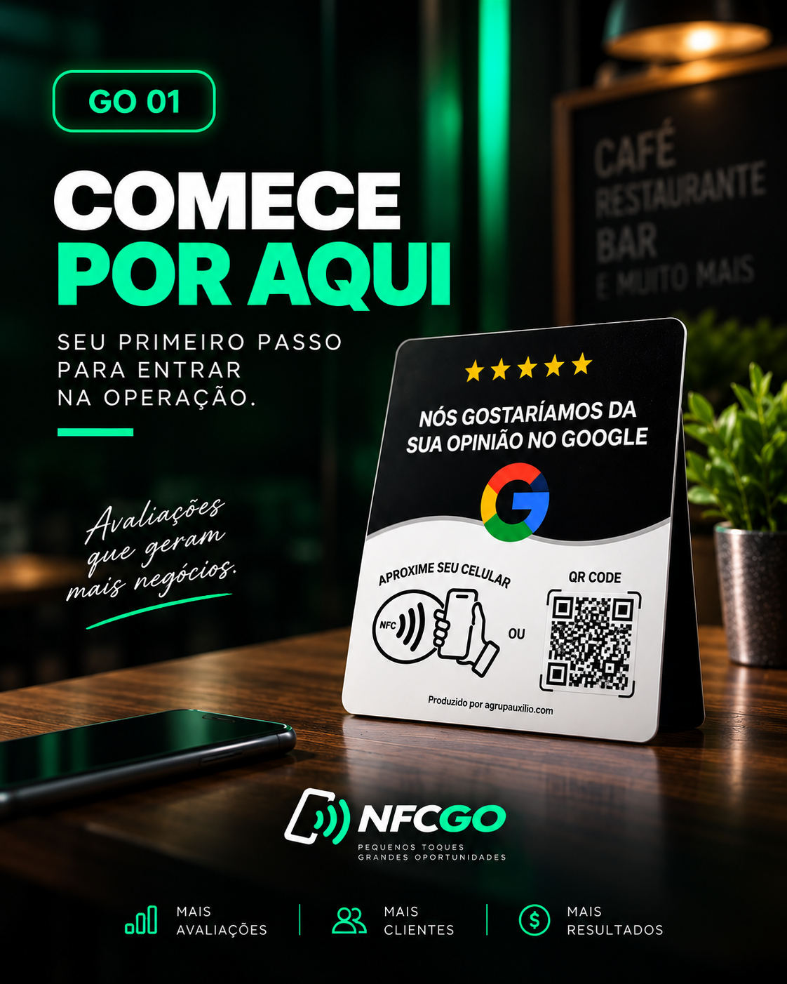 Módulo GO 01 do NFC GO